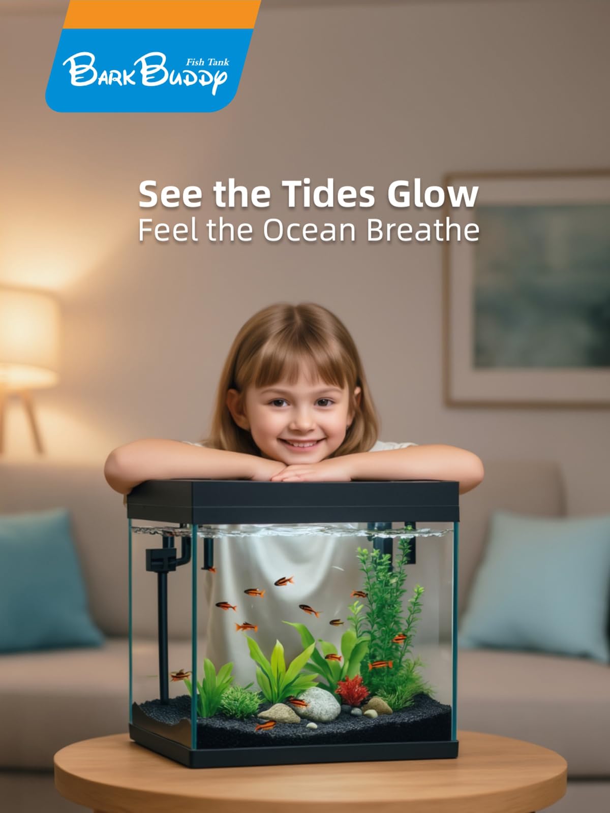 BarkBuddy biomimetic underwater plants enhancing aesthetics and comfort