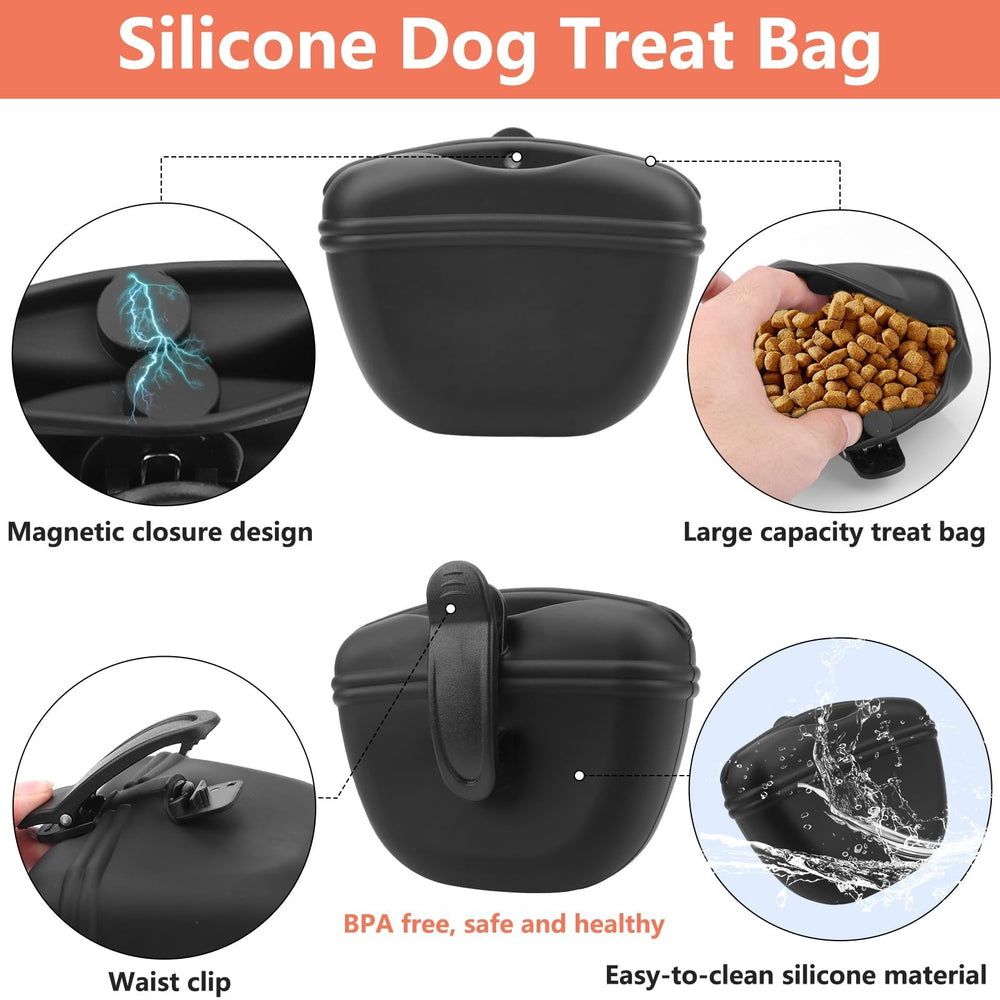 BARKIE dog training clicker with wrist strap for positive reinforcement