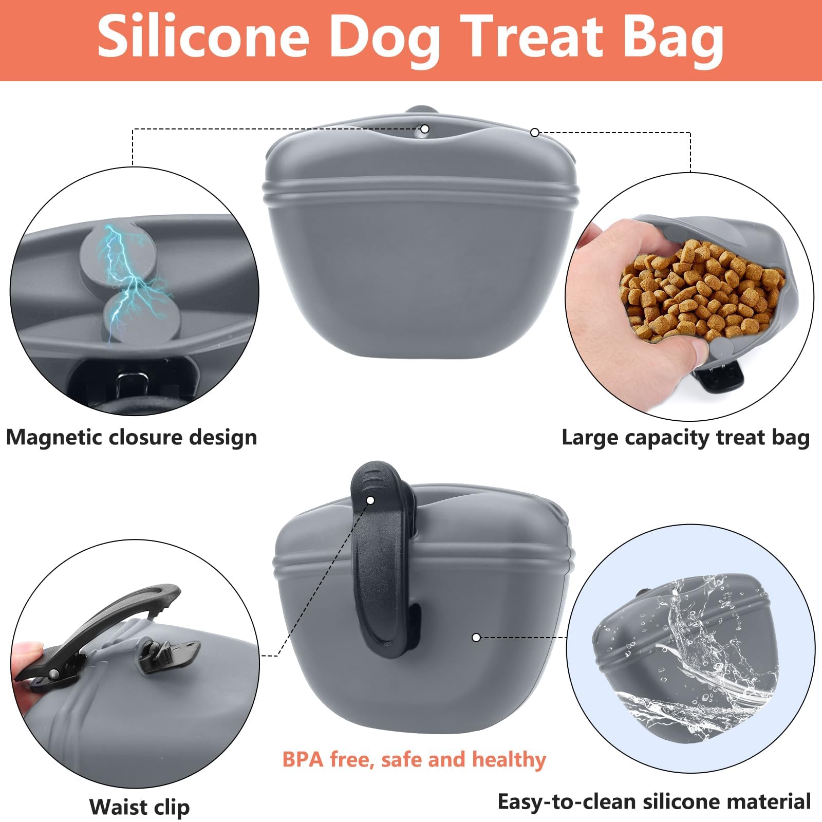 BARKIE clicker 1 helps positive reinforcement with precise cues during training
