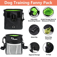 BARKIE silicone treat pouch waterproof and easy to clean during outdoor training