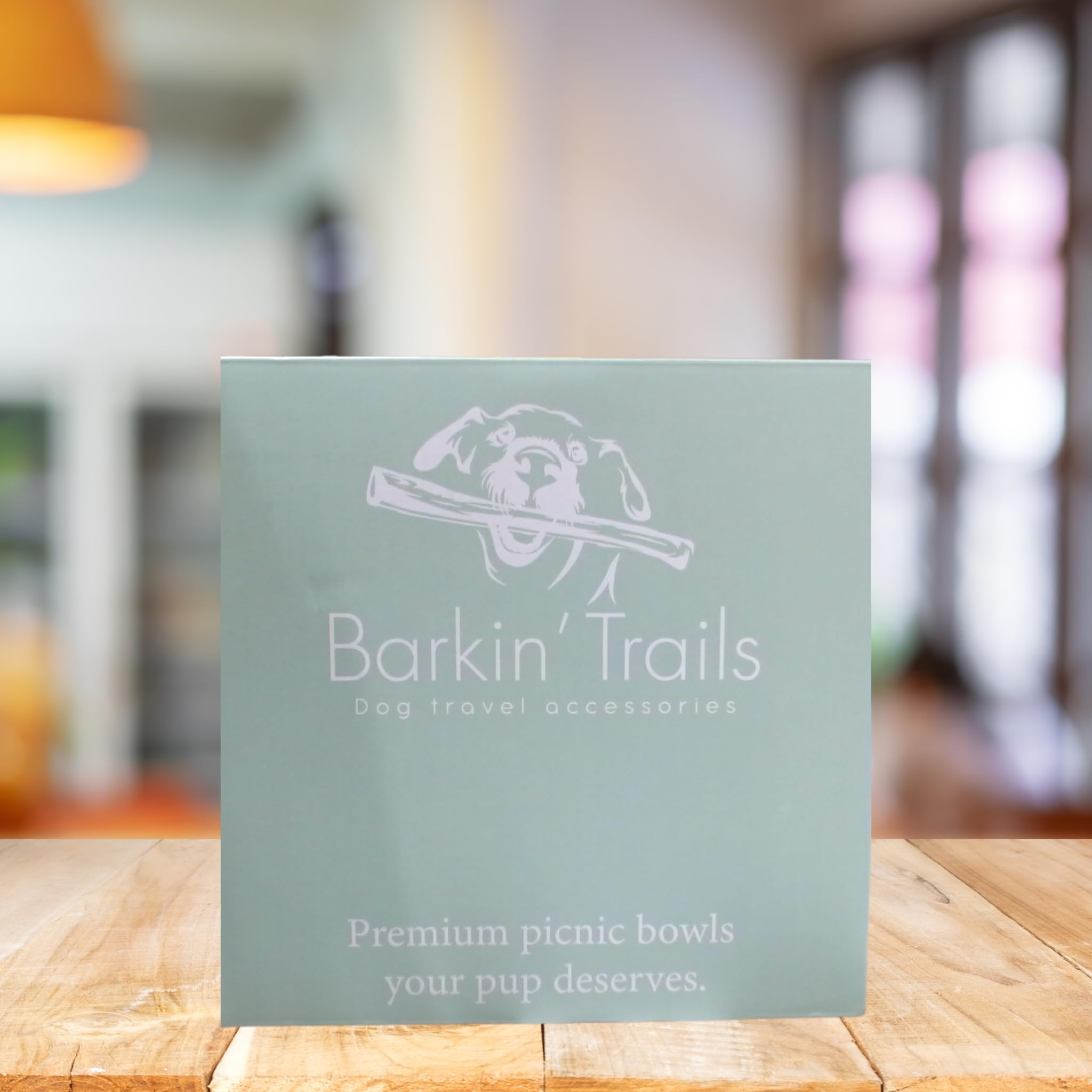 Barkin' Trails Travel Dog Bowls ideal camping essentials for dogs.