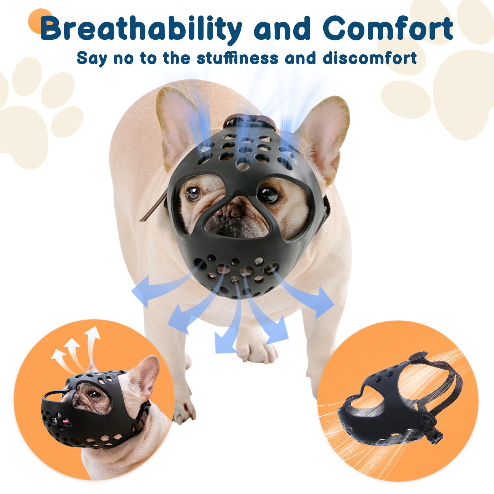 BARKLESS adjustable nylon strap enables quick, secure fit for confident handling.