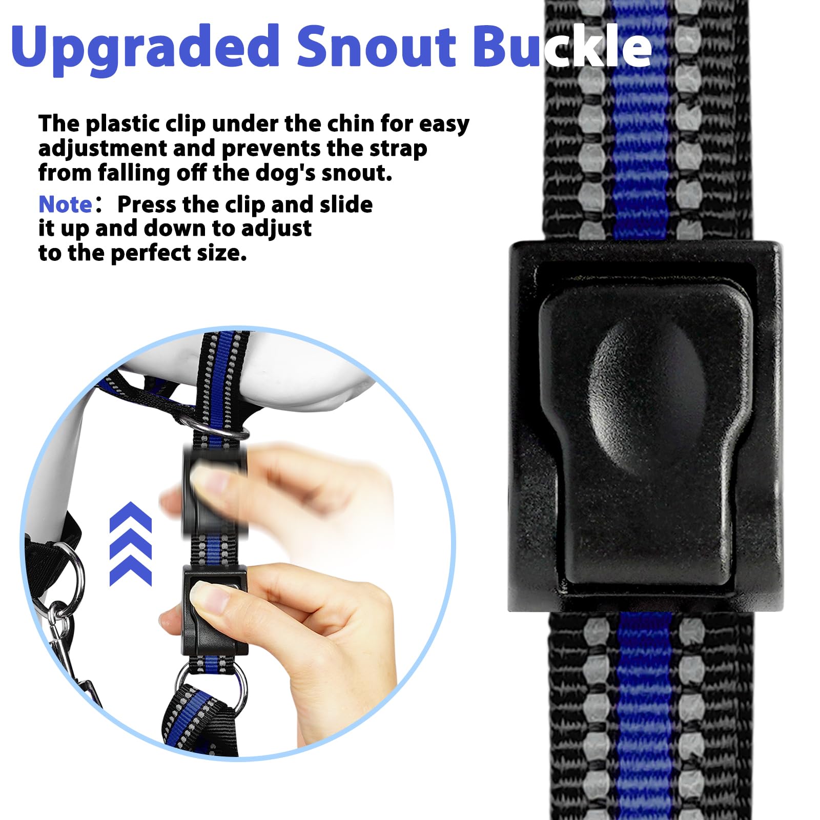 BARKLESS adjustable-shoulder-strap highlights customizable comfort on walks