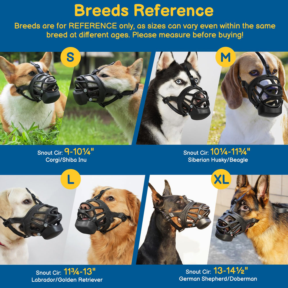 BARKLESS Basket Muzzle during grooming for calm, safe handling.