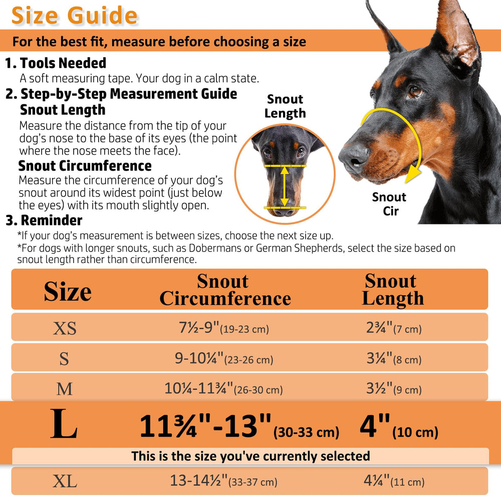 BARKLESS dog muzzle promotes calmer grooming and vet visits through humane design.