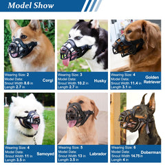 BARKLESS muzzle side view highlights ergonomic protection.