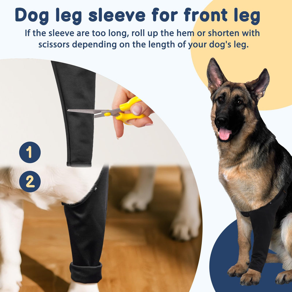 BARKLESS soft elastic band offers gentle support without restricting movement