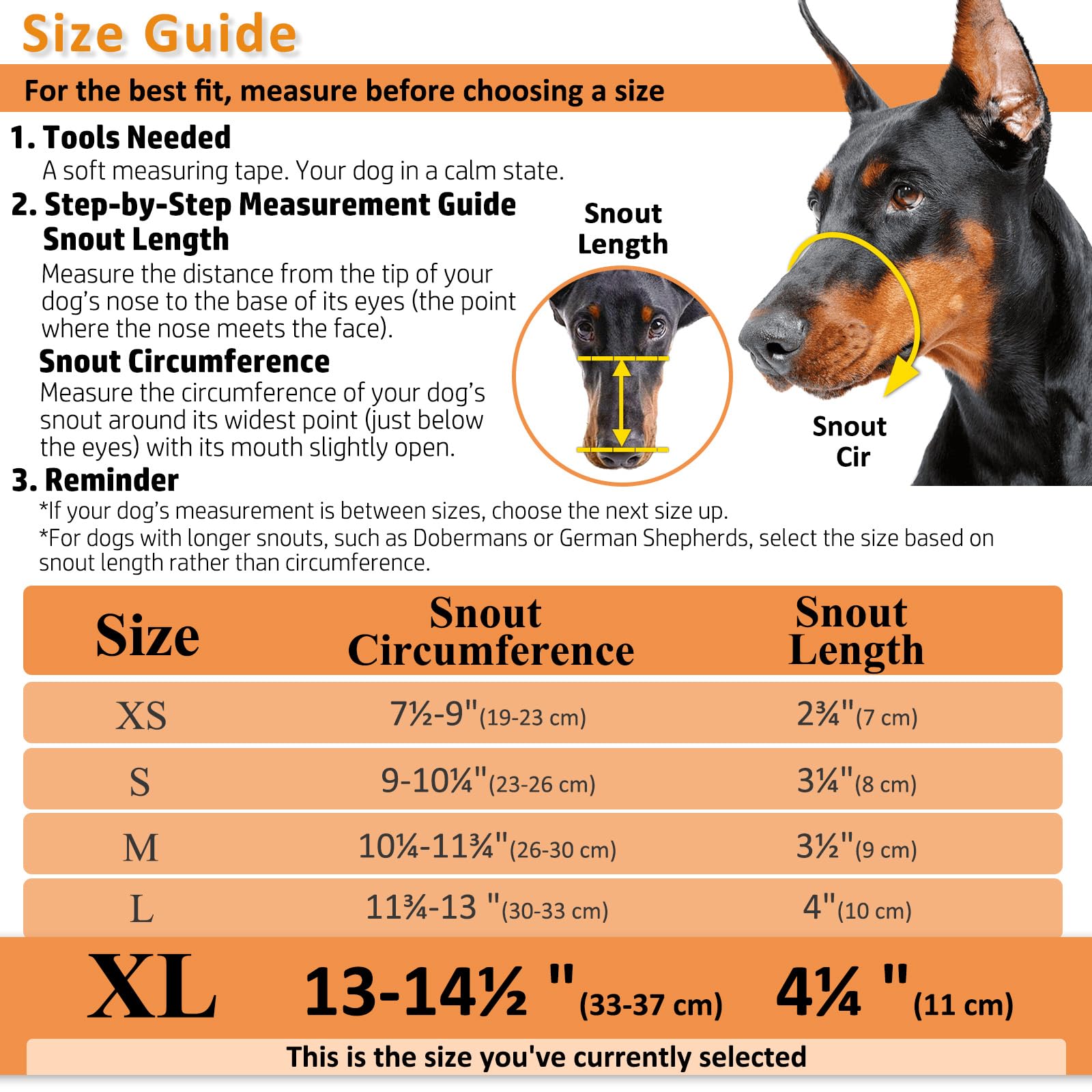 BARKLESS XL large-dog-fit closeup shows secure fit for big breeds.