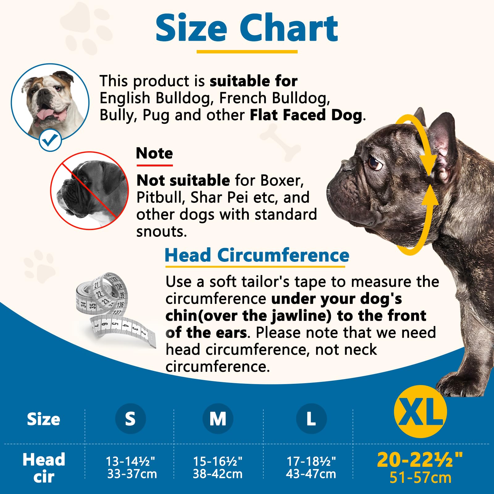 BARKLESS soft silicone muzzle with three-hole design supports easy breathing.