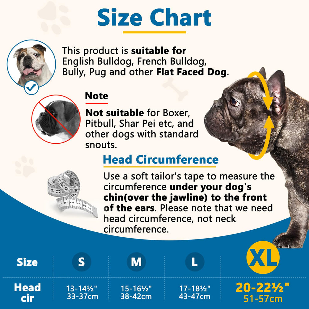 BARKLESS soft silicone muzzle with three-hole design supports easy breathing.