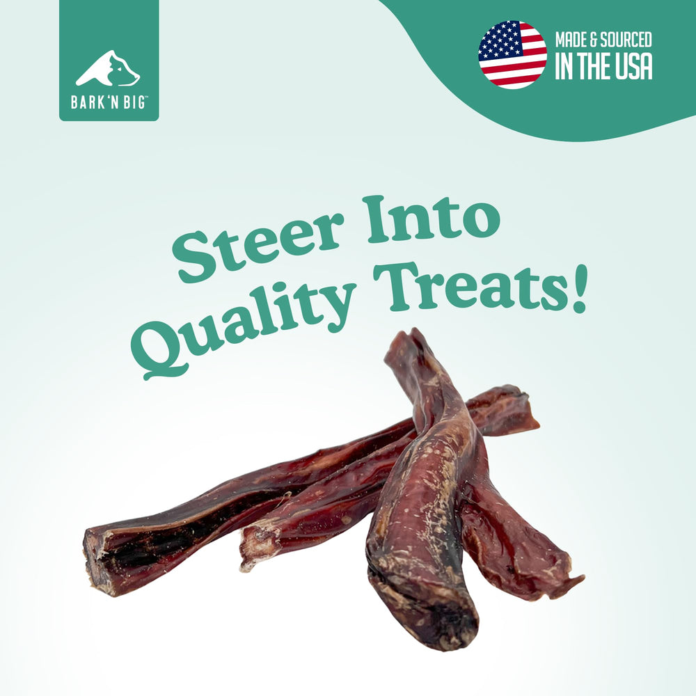 BARK'N BIG Odor-Free Pizzle Sticks dog chew for cleaner home