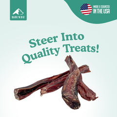 BARK'N BIG Odor-Free Pizzle Sticks dog chew for cleaner home