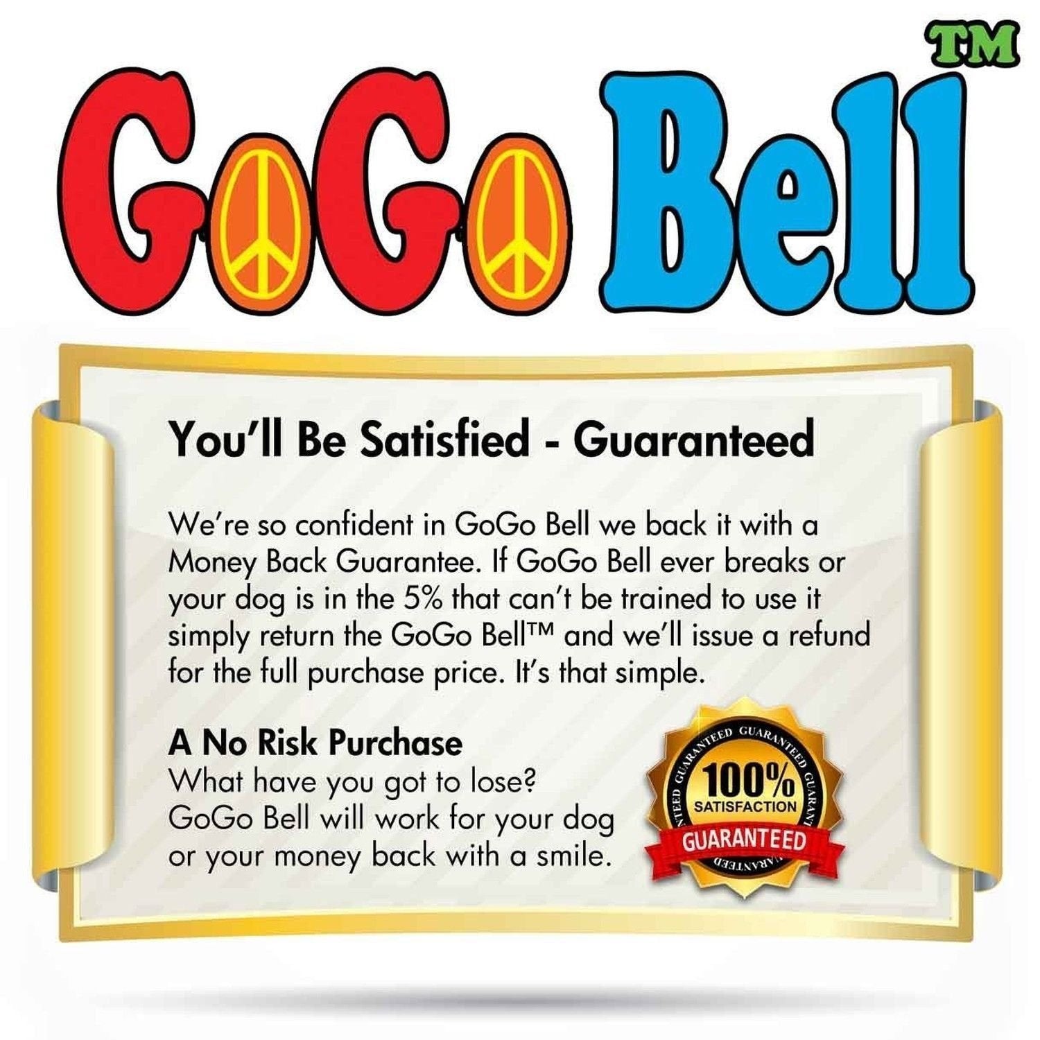 barkOutfitters GoGo Bell easy mount image shows a fast, adjustable installation
