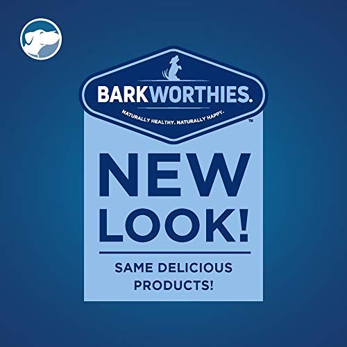 Barkworthies Flavor-Rich Cow Tail Treats durable chew in action for long-lasting play