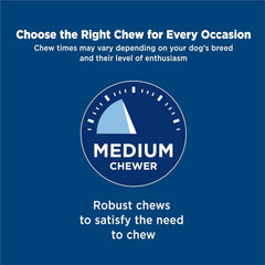Puppy teething and training use Barkworthies odor-free sticks for quick rewards.