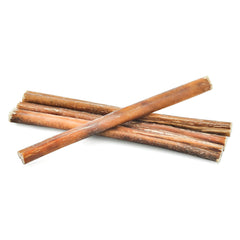Barkworthies OdorFree 12in Bully Stick in action during dog chewing