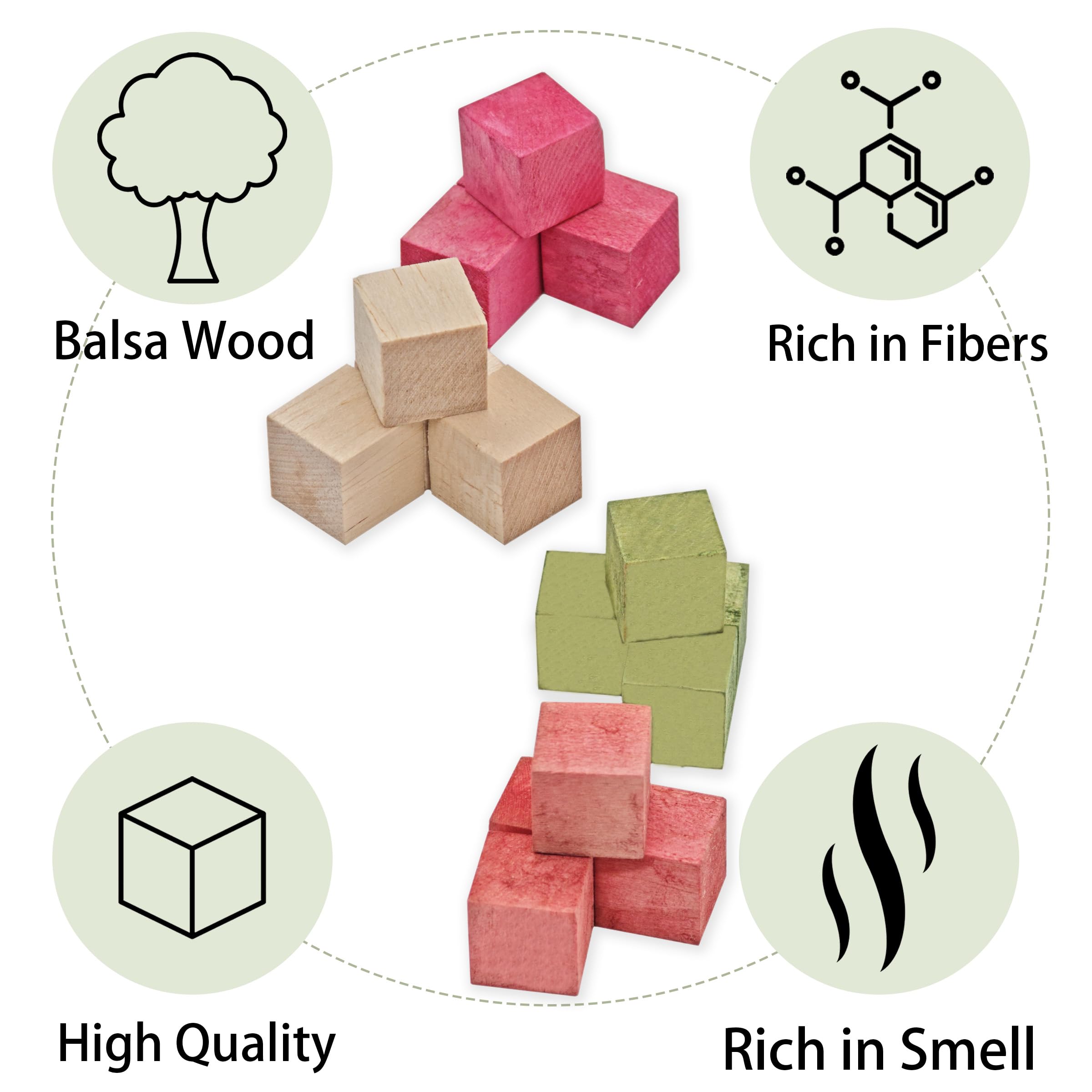 Barsha Space Fruity Balsa Wood Chew Block pitaya flavor offers varied tastes for pets