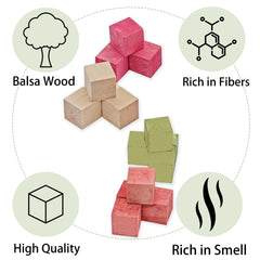 Barsha Space Fruity Balsa Wood Chew Block pitaya flavor offers varied tastes for pets