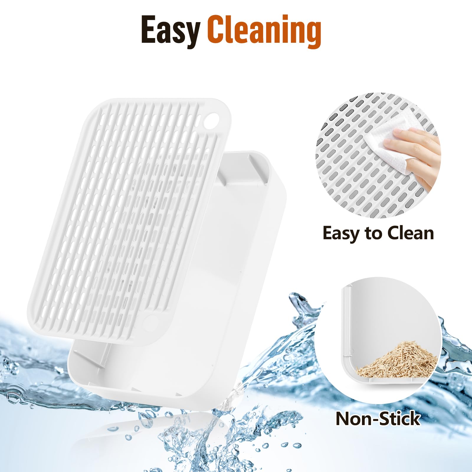 Bartuke rounded-corners ramp minimizes scratches for pets and home furniture.