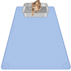 Bartuke cat litter mat 40x28 provides broad coverage for multi-cat boxes.
