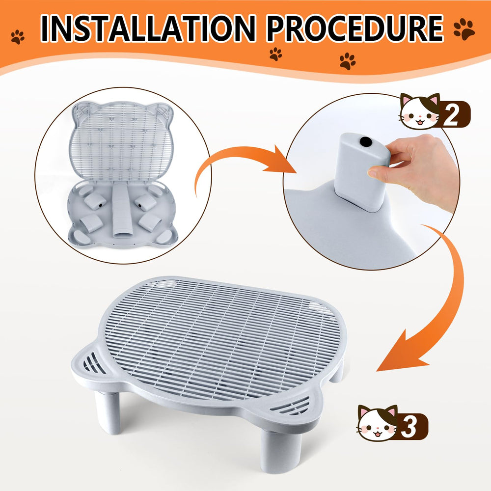 Bartuke durable-plastic-ramps emphasize sturdy construction for long-term use with big cats