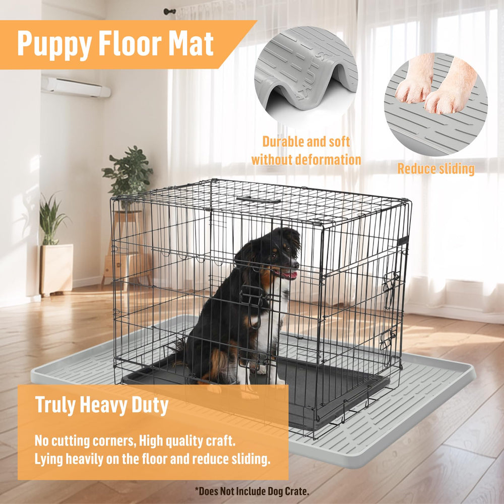 Bartuke durable silicone mat protects floors from scratches and spills.