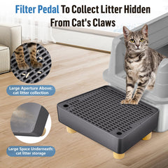 Bartuke filter pedal open view highlighting easy-clean design and maintenance