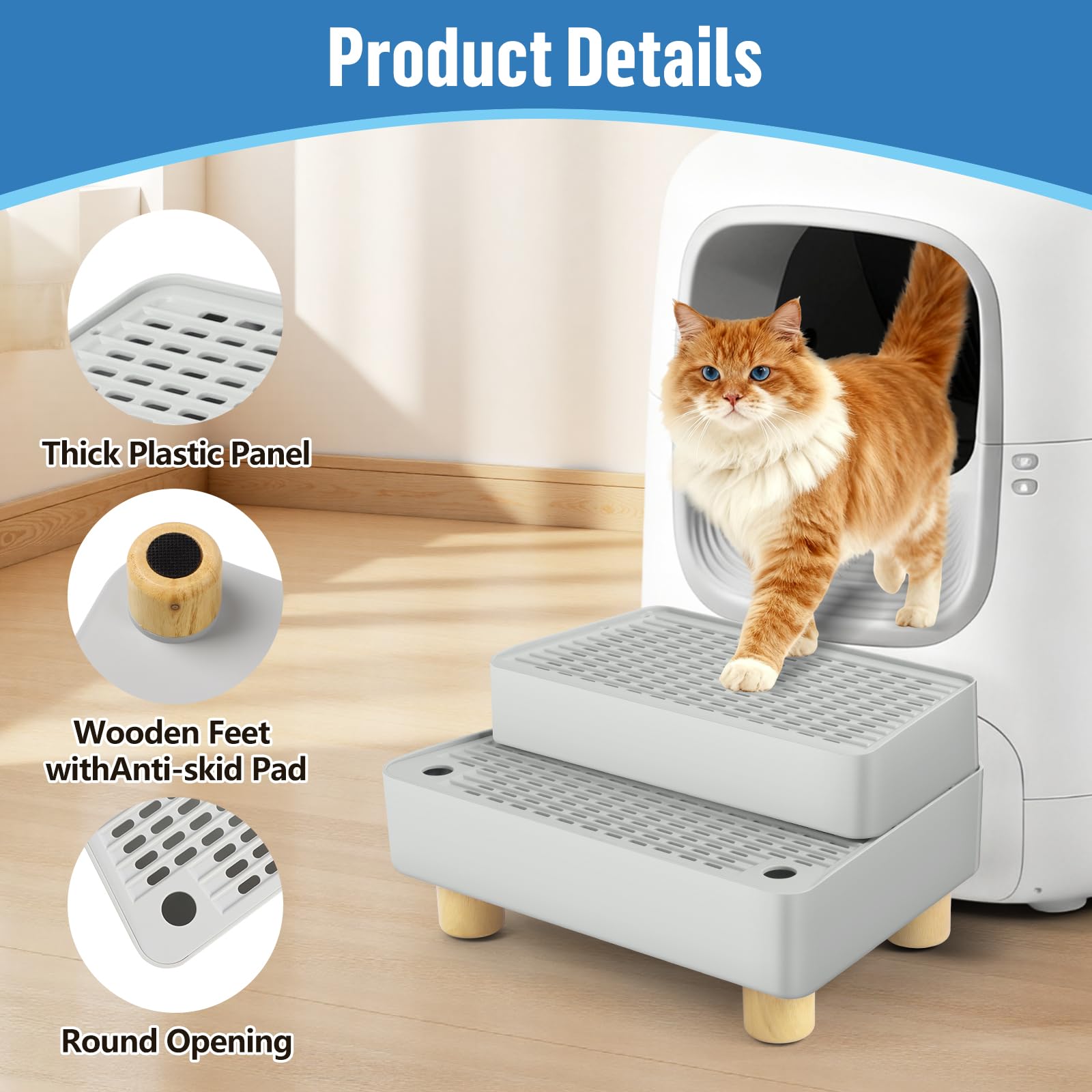 Bartuke leak proof design with durable plastic and secure feet on Bartuke ramp
