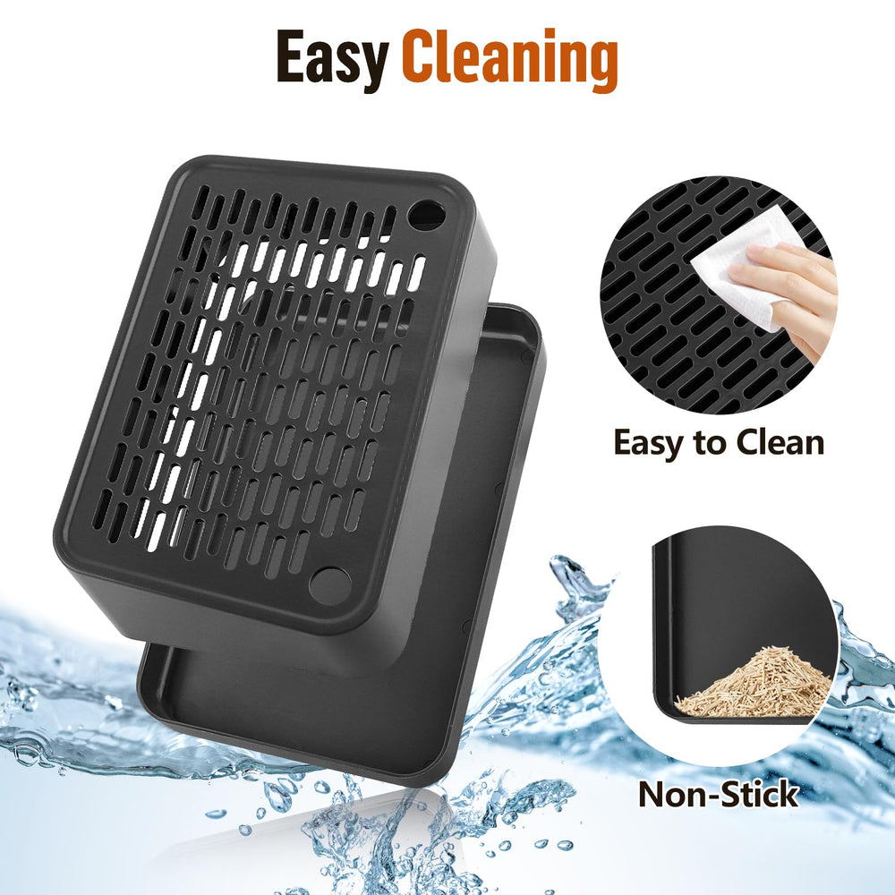 Bartuke ramp includes four non-slip stickers for stable placement