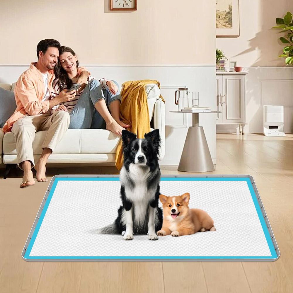 Bartuke Pee Pad Holder grey design complements home decor.