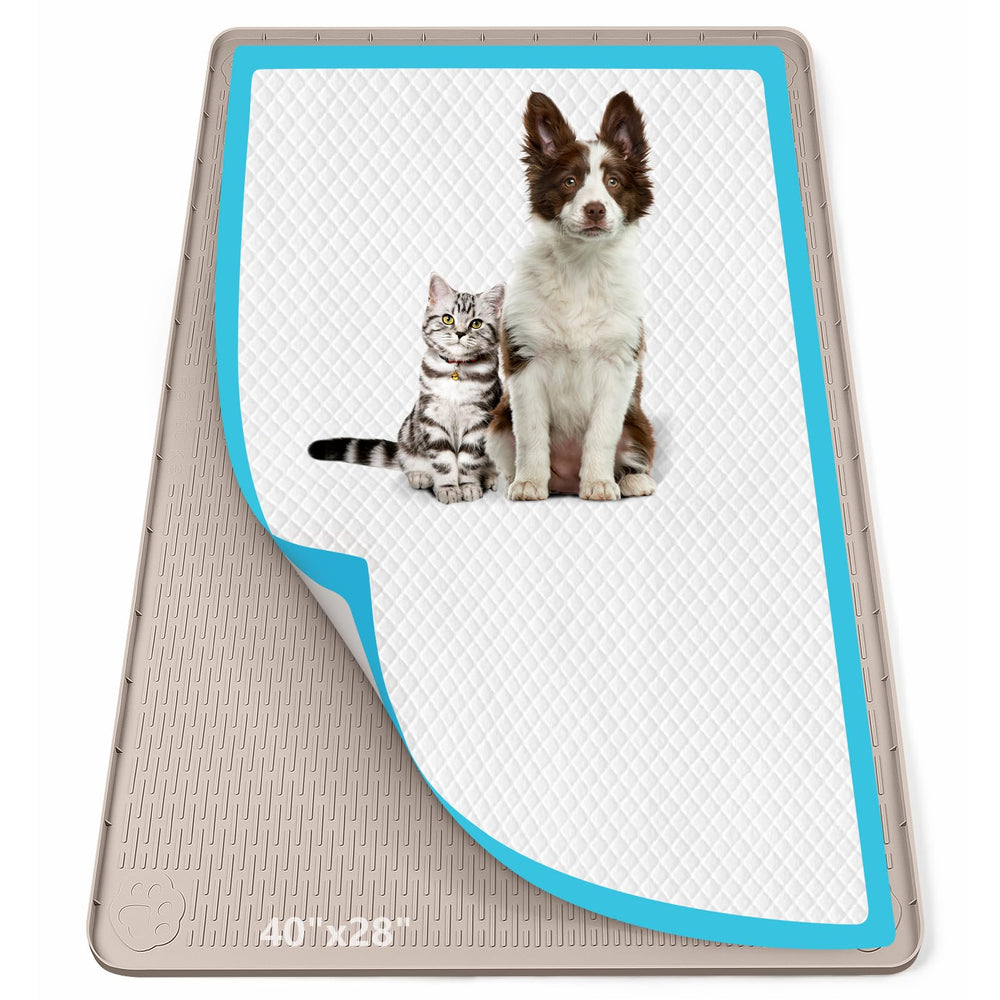 Bartuke pee pad holder silicone mat durability keeps pads secure during daily use