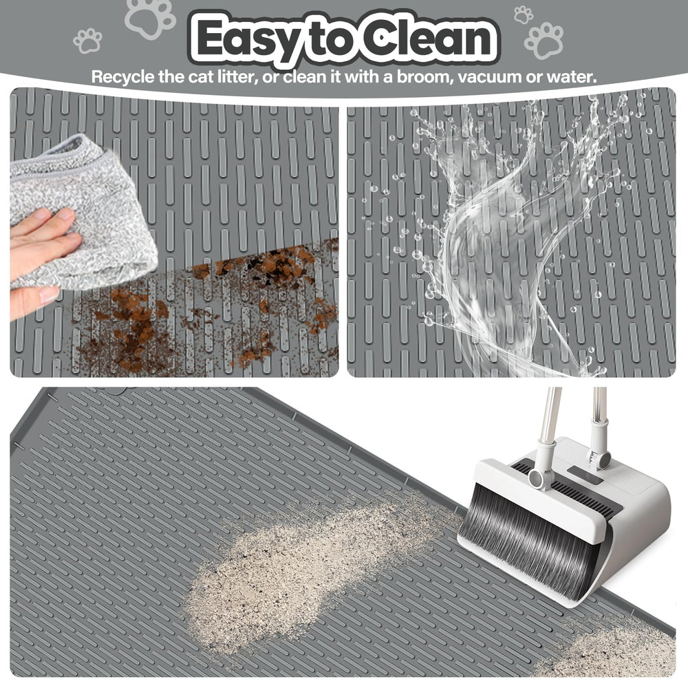 Bartuke waterproof mat protects floors from spills and moisture.
