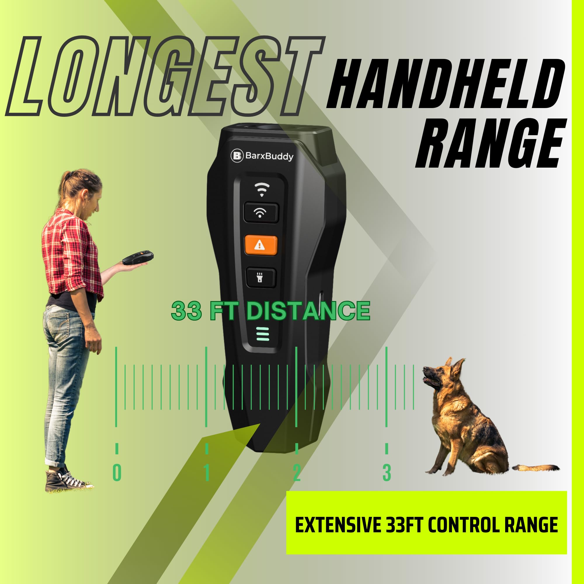 BarxBuddy 2nd Gen frequency modes include 25kHz-30kHz.