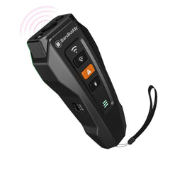 BarxBuddy 2nd Gen ultrasonic range up to 33 feet for outdoor training.