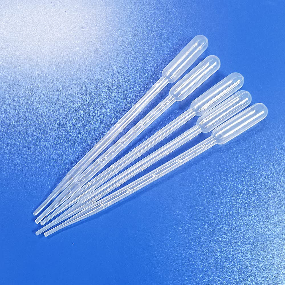 BASE WAVE 5-pack dropper set enabling precise 5ml measurements for aquarium testing.