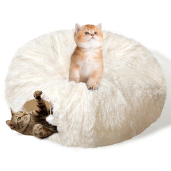 Baseola Cat Tunnel Bed side view shows sturdy metal frame for durable play.