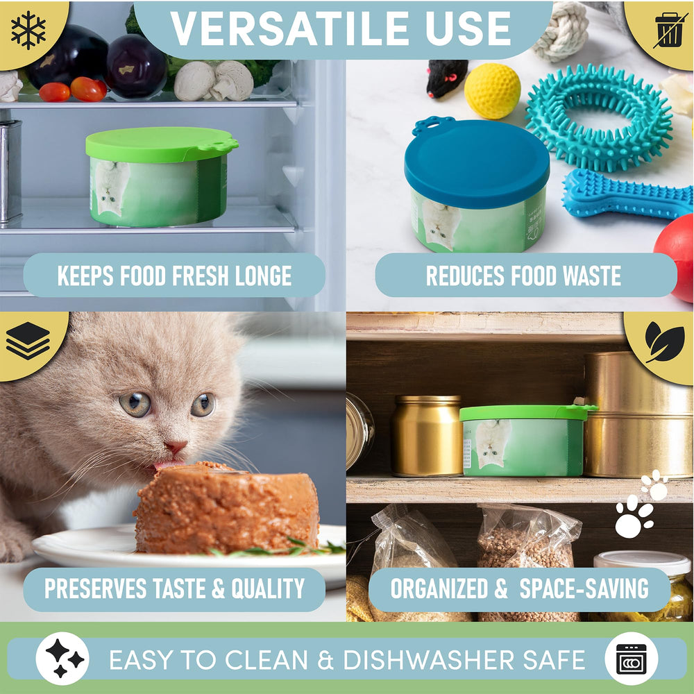 Basic Haus pastel meadow lid shows color option for organized kitchen storage.