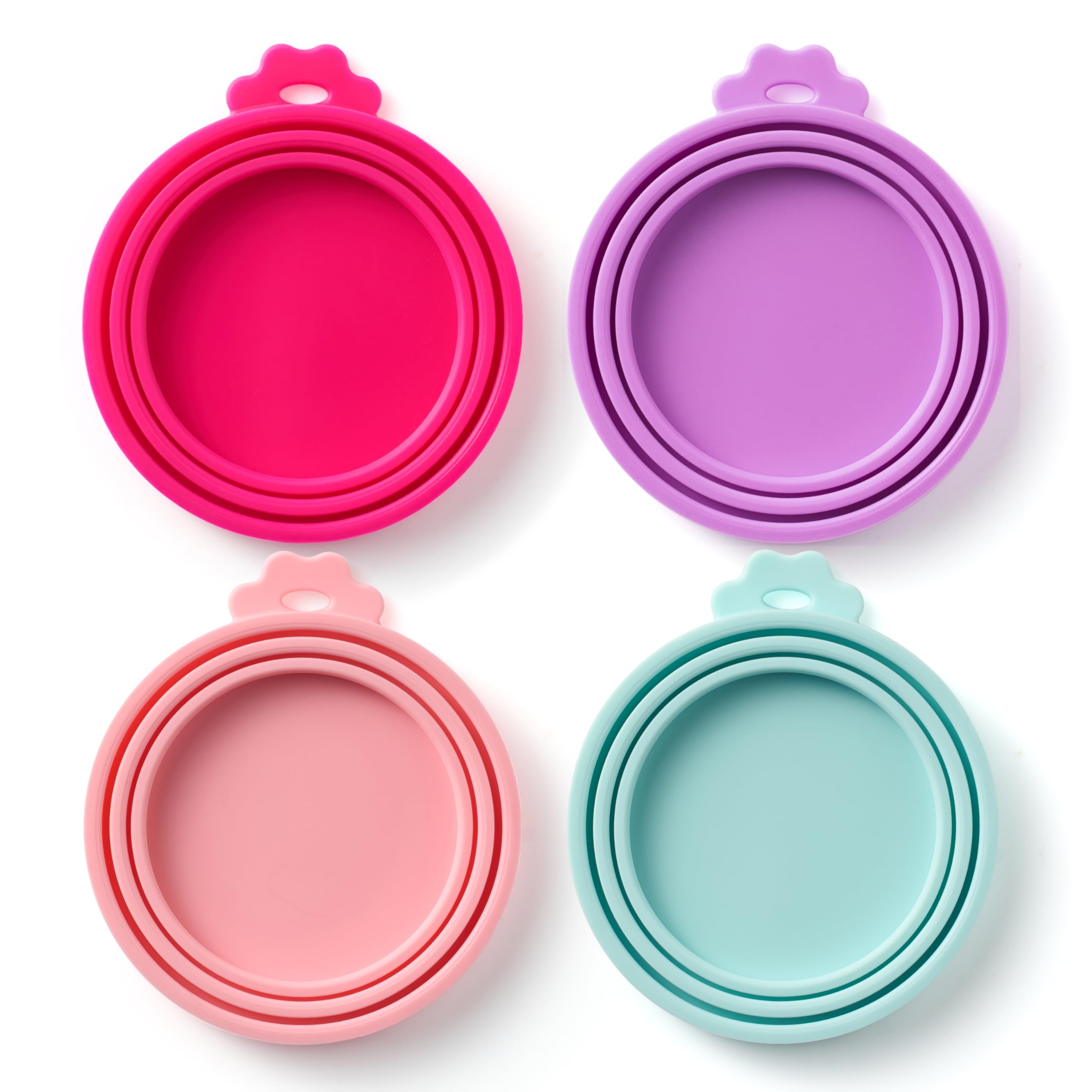 Basic Haus pet can lids blush breeze on cans seal tightly to prevent spills.