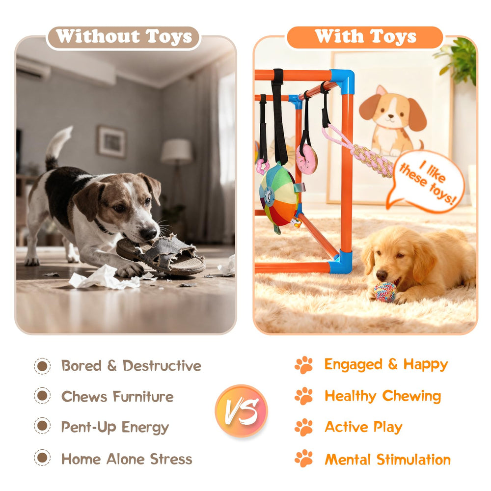 BASTIPETA non-toxic materials ensure safe, gentle play for small dogs.
