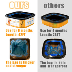 BATADAPTER seven-layer odor-lock design for strong containment