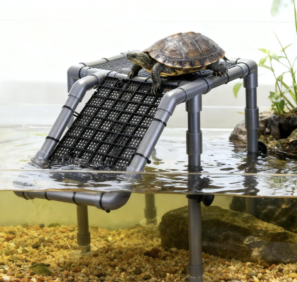 Battbeyle Turtle Basking Platform easy-clean design supports quick disassembly and cleaning.