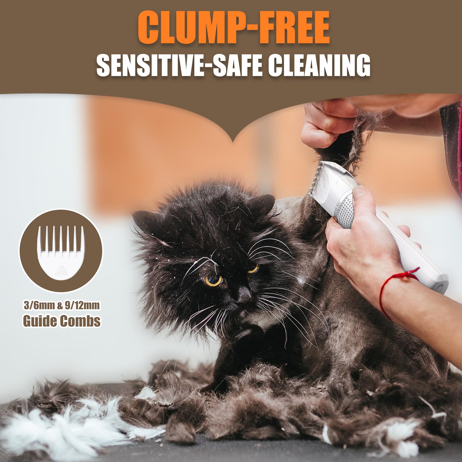Bautrium standard trimming head for body grooming on cats and small dogs