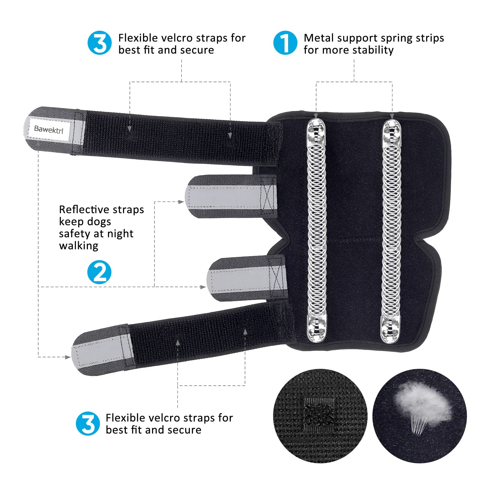 Bawektrl size chart image guides proper fitting and sizing