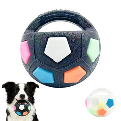 Baysea Mellow Dog Ball with Handle ready for easy throw and fetch