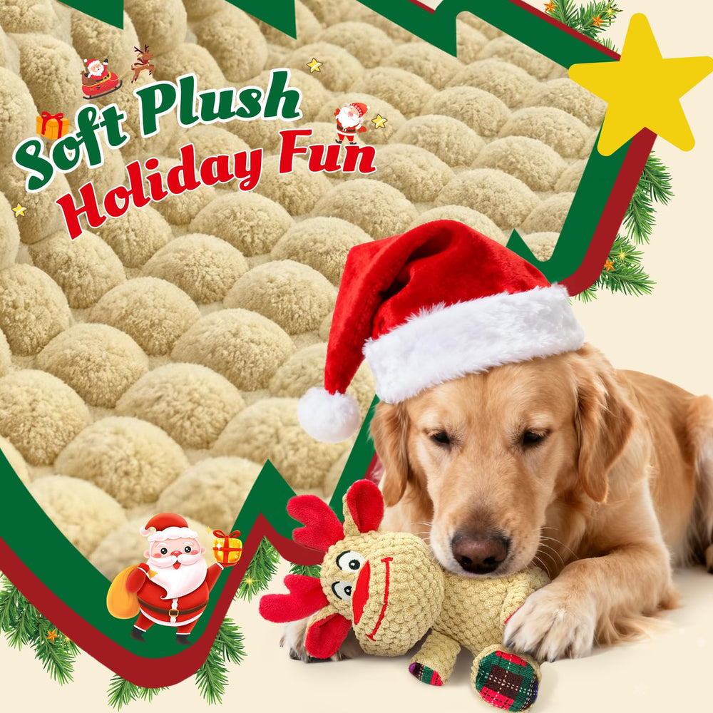 BBeary reindeer toy is easy to clean after festive play
