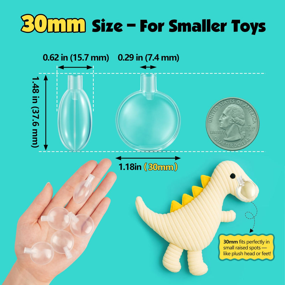 BBeary Squeakers loud-squeak delivers attention-grabbing sound during playtime.