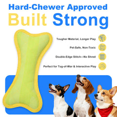 BBOM Bone Dog Toy squeak feature demonstrates reward bites during play