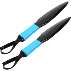 BBTO dog break stick with blue handle provides a secure grip during training.