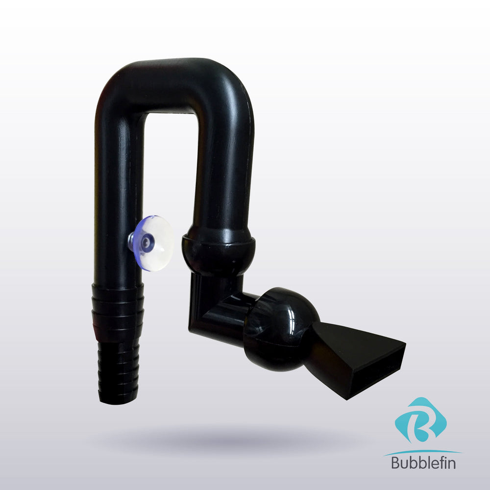 B BUBBLEFIN sump return pipe enables steady water return in basins or sumps.