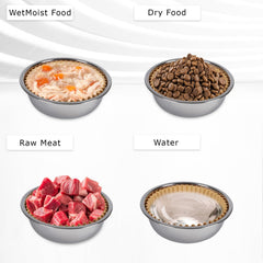 BeaAiwa liners-inserted-into-bowls demonstrates quick setup and minimal spill risk.